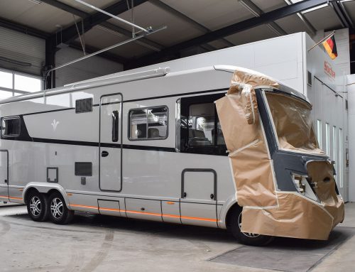 Wohnmobil und Caravan Lackierung